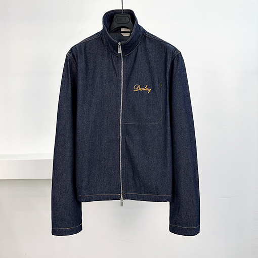 ディオールスーパーコピー Dior 刺繍デニムジャケット