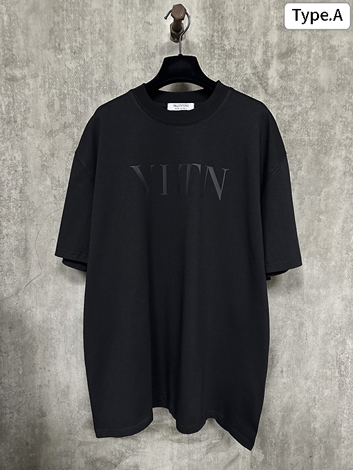 ヴァレンティノ アルファベットロゴプリントヘビーパウンド半袖Tシャツ