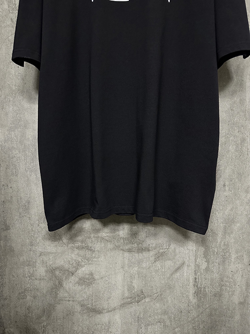 ヴァレンティノ アルファベットロゴプリントヘビーパウンド半袖Tシャツ