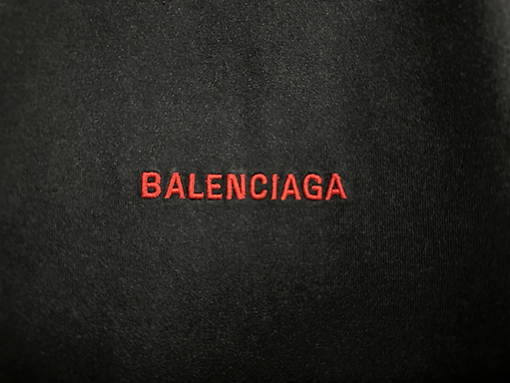 バレンシアガスーパーコピー Balenciaga クラシックアルファベットロゴ刺繍半袖Tシャツ