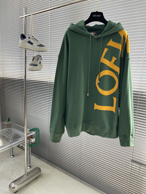 ロエベ Loew プリントパーカー