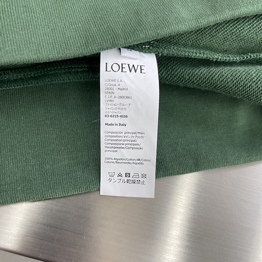ロエベ Loew プリントパーカー