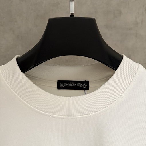 クロムハーツスーパーコピー 新しい布刺繍半袖Tシャツ