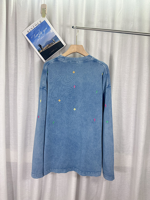 クロムハーツ 秋冬の満天星カップルカジュアル長袖シャツ