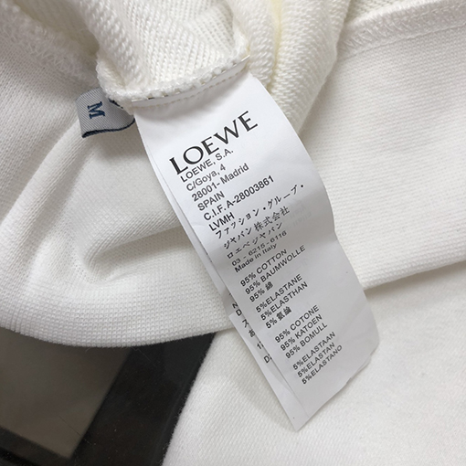 ロエベ Loew クラシックなクルーネックパーカー