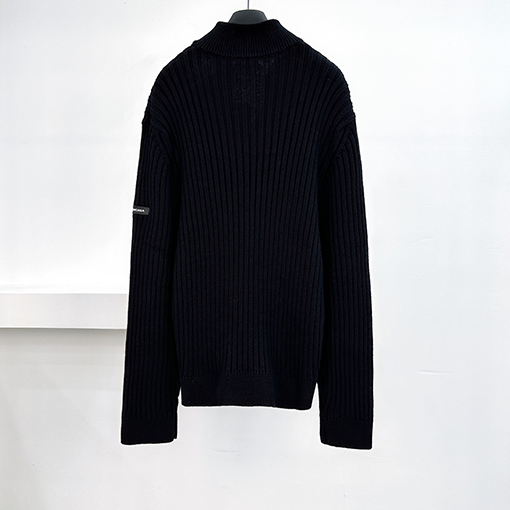 バレンシアガスーパーコピー Balenc1aga ハーフジップセーター