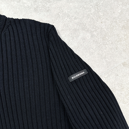 バレンシアガスーパーコピー Balenc1aga ハーフジップセーター