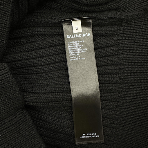 バレンシアガスーパーコピー Balenc1aga ハーフジップセーター