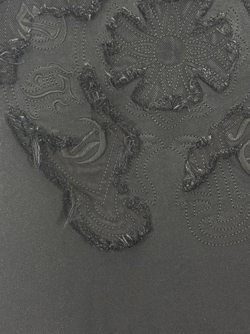 クロムハーツコピー クラシックなウォッシュパッチ刺繍パーカー