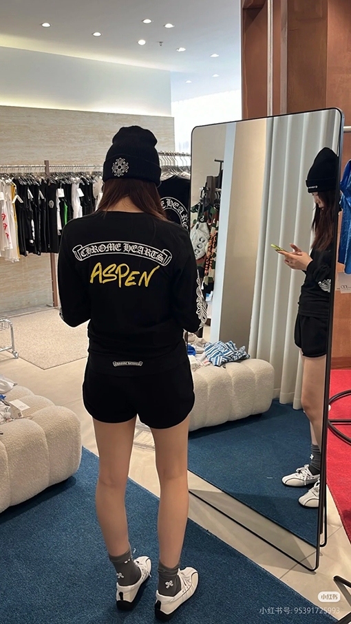 クロムハーツスーパーコピー ファッション落書き限定長袖シャツ