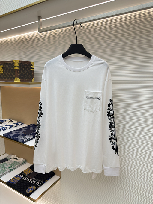 クロムハーツスーパーコピー ファッション落書き限定長袖シャツ