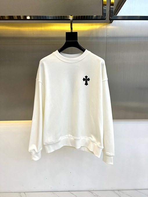 クロムハーツ 新しいシルエットファッションクルーネックパーカー