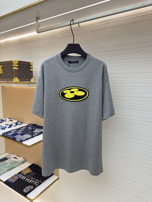 ルイヴィトン Nigo コラボレーション柄刺繍半袖Tシャツ