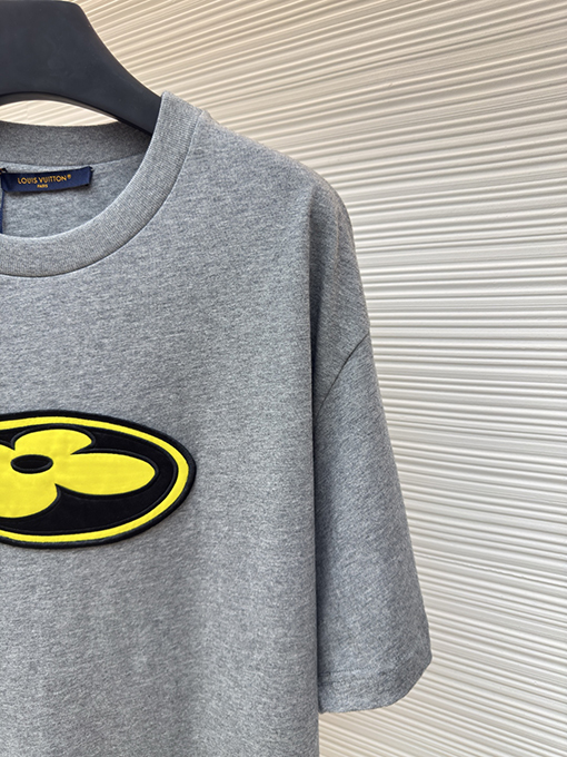 ルイヴィトン Nigo コラボレーション柄刺繍半袖Tシャツ