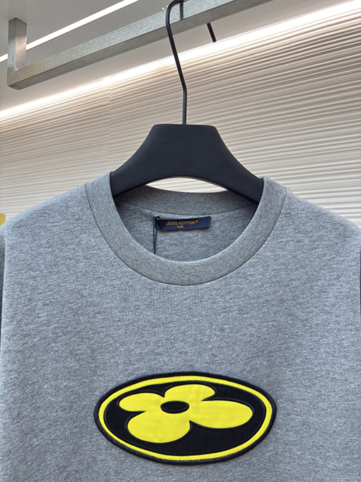 ルイヴィトン Nigo コラボレーション柄刺繍半袖Tシャツ