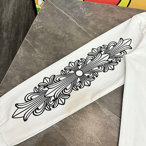 クロムハーツ ファッション馬蹄ユニコーンアームポケット長袖シャツ