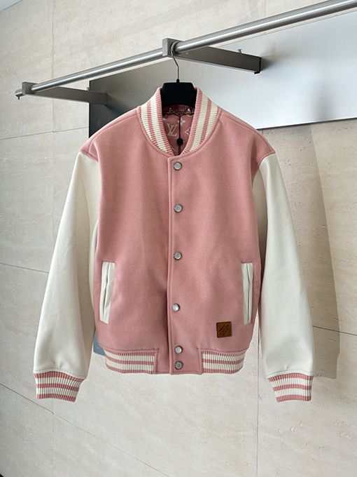 ルイヴィトン Nigo シリーズパッチワークパールバックルベースボールウエストジャケット