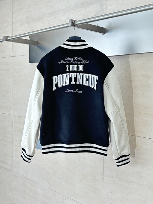 ルイヴィトン Nigo シリーズパッチワークパールバックルベースボールウエストジャケット