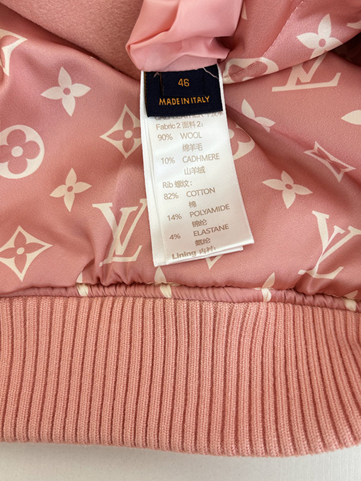 ルイヴィトン Nigo シリーズパッチワークパールバックルベースボールウエストジャケット