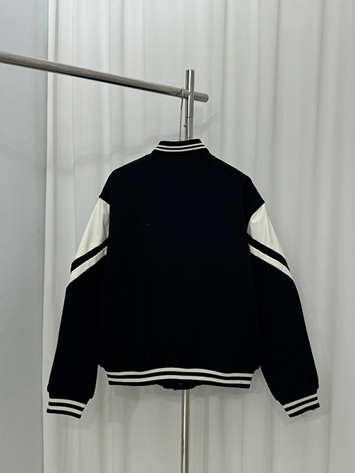 セリーヌスーパーコピー ビッグCクラシックベースボールジャージジャケット