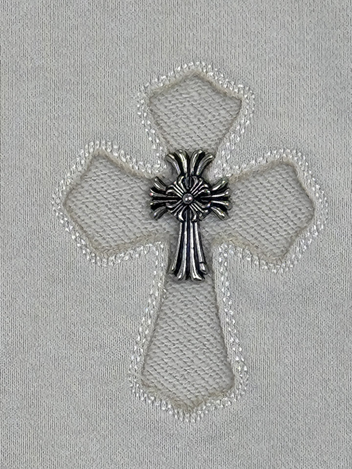 クロムハーツ 新しい洗水焼き花布刺繍カップルフード付きジッパーパーカー