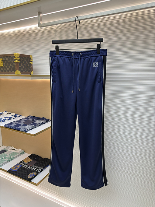 ロエベ Loew ロゴ刺繍リボンパンツ