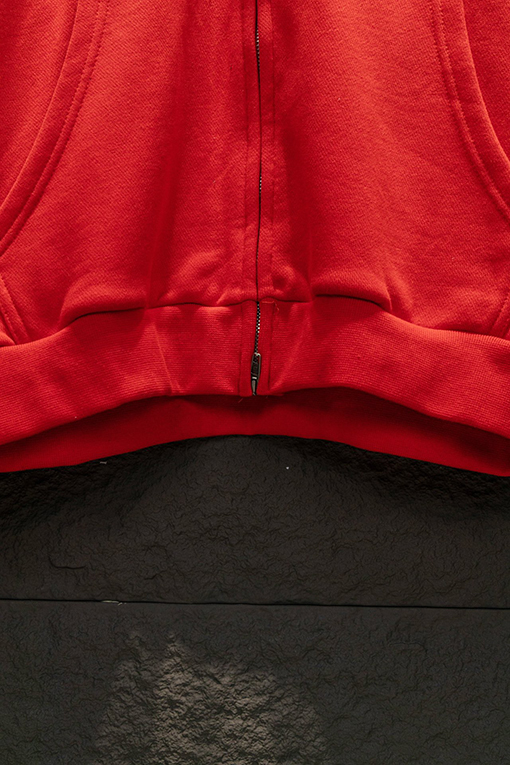 バレンシアガ Balenc1aga 英語コラボフード付きジッパーパーカー