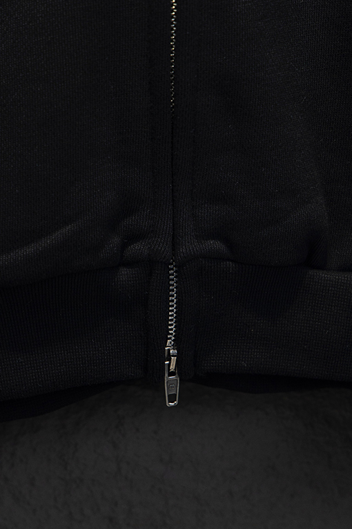 バレンシアガ Balenc1aga 英語ロゴ刺繍コラボレーションフード付きジッパーパーカー