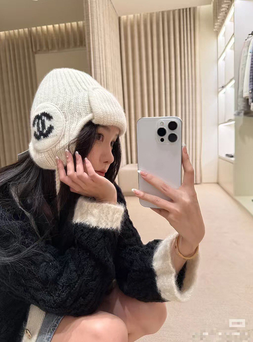 シャネルファッションニット帽子