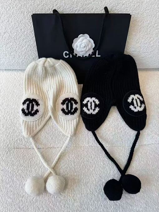 シャネルファッションニット帽子