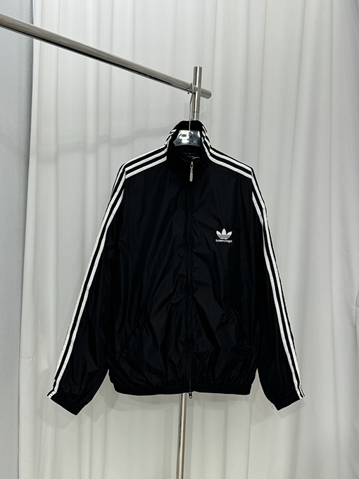Adidas X Balenciaga クローバーコラボアルファベット刺繍ジャケット