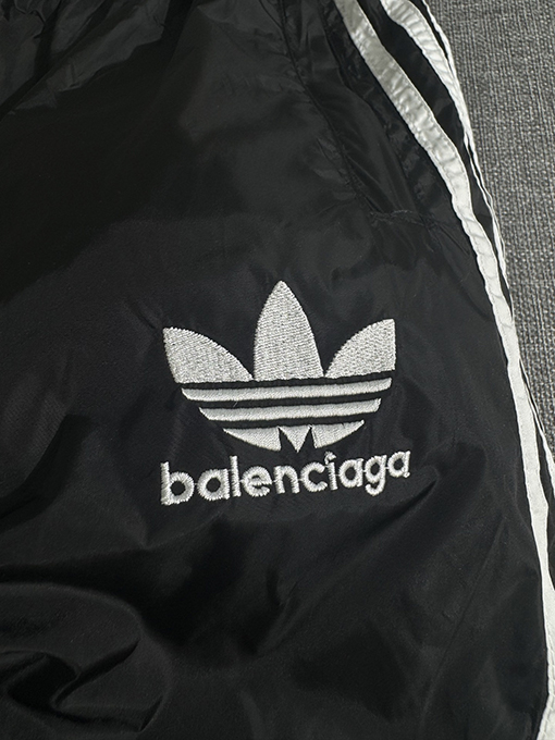 Adidas X Balenciaga クローバーコラボアルファベット刺繍スウェットパンツ