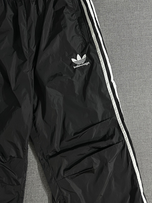 Adidas X Balenciaga クローバーコラボアルファベット刺繍スウェットパンツ