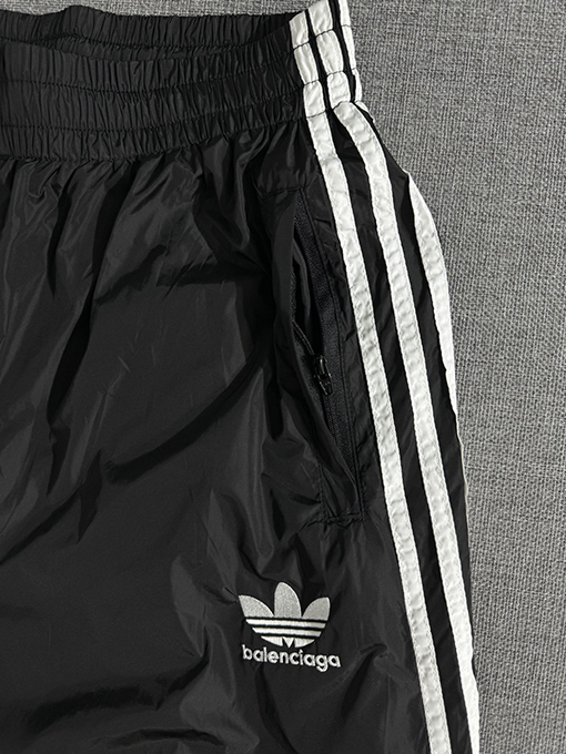 Adidas X Balenciaga クローバーコラボアルファベット刺繍スウェットパンツ
