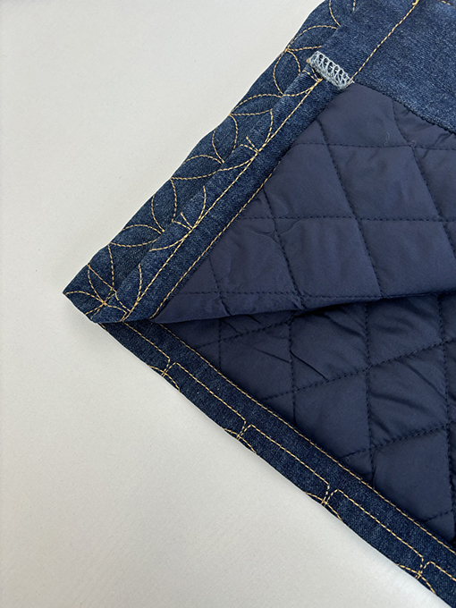 ルイヴィトン nigo コラボレーションブーツライン刺繍デニムコットンジャケット