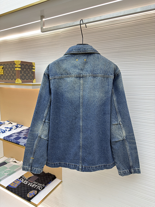 ルイヴィトン エンボスポケットデニムジャケット