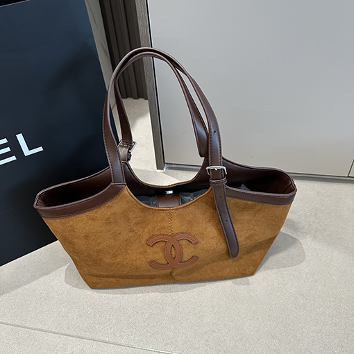シャネルスーパーコピー ベルベットの秋冬トートバッグ