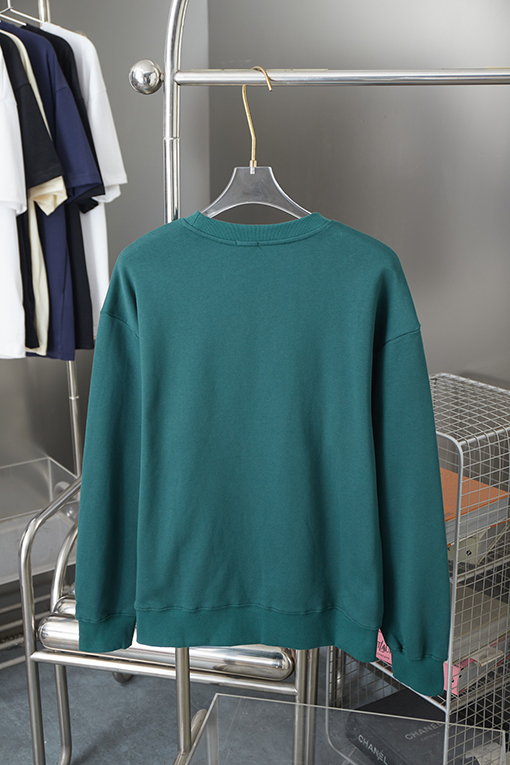 ロエベスーパーコピー 新しい刺繍ロゴパターンクルーネックパーカー