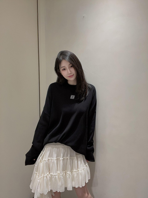 ロエベ Loewe Anagram ファッション刺繍長袖シャツ