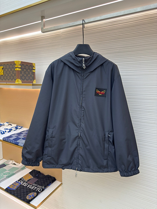 フェンディスーパーコピー 防風ファッション両面ジャケット