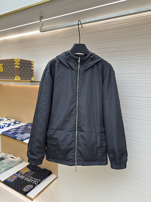 フェンディスーパーコピー 防風ファッション両面ジャケット