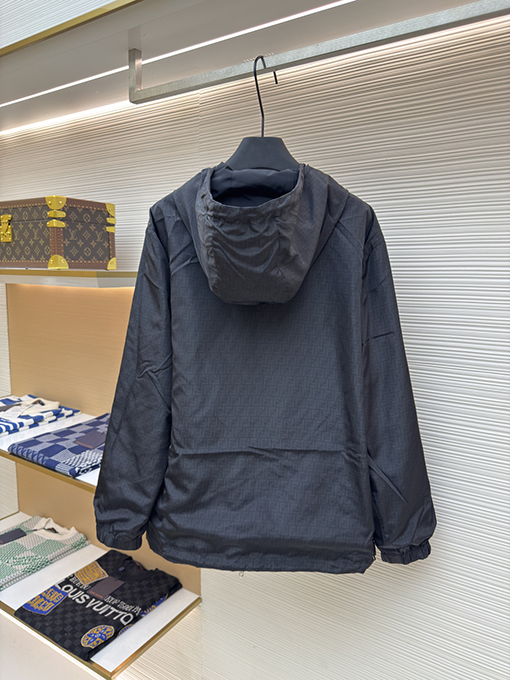 フェンディスーパーコピー 防風ファッション両面ジャケット