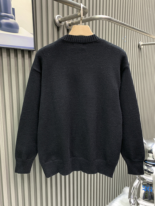 ディオール Archives Labels 新しい標本刺繍ラウンドネックセーター