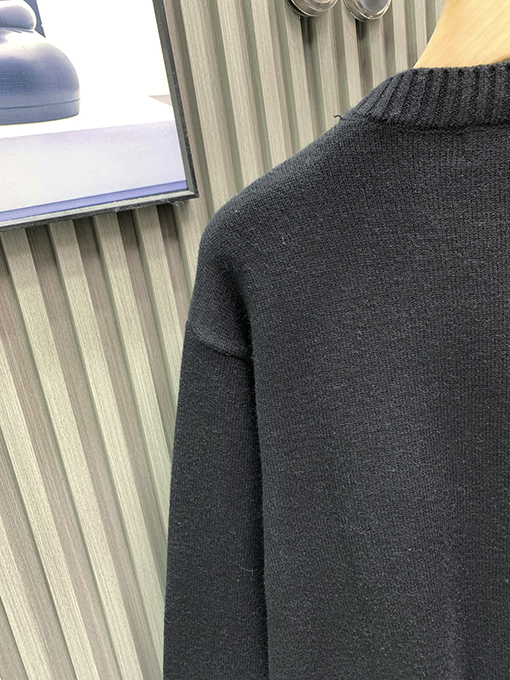 ディオール Archives Labels 新しい標本刺繍ラウンドネックセーター