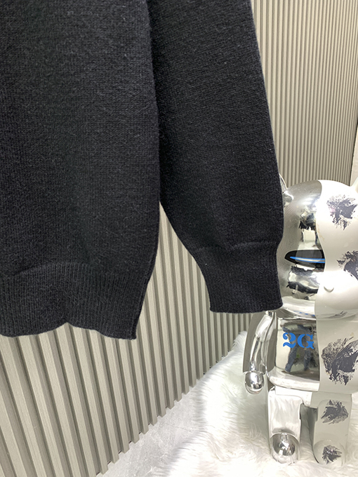 ディオール Archives Labels 新しい標本刺繍ラウンドネックセーター