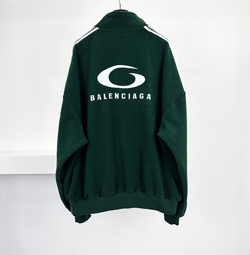 バレンシアガ Balenciaga ロゴベルベットジャケット