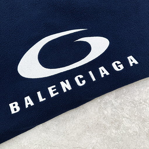 バレンシアガ Balenciaga ロゴベルベットジャケット