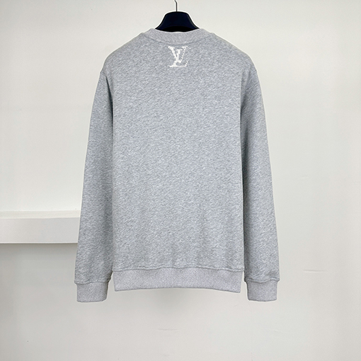 ルイヴィトン Louis Vuitton 刺繍文字クルーネックパーカー