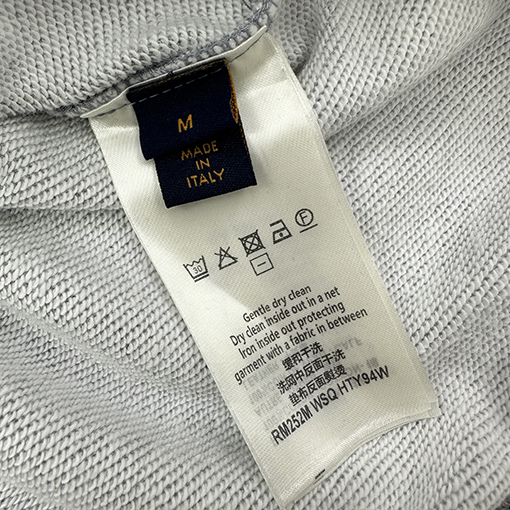 ルイヴィトン Louis Vuitton 刺繍文字クルーネックパーカー
