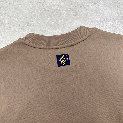 ルイヴィトン Louis Vuitton 手書き文字刺繍クルーネックパーカー